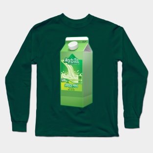 Ahch-To Farms Green Milk Carton Long Sleeve T-Shirt